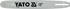 TOYA Vodilica lanca za motorne pile 15" 0,325"U YT-84934, srebrna